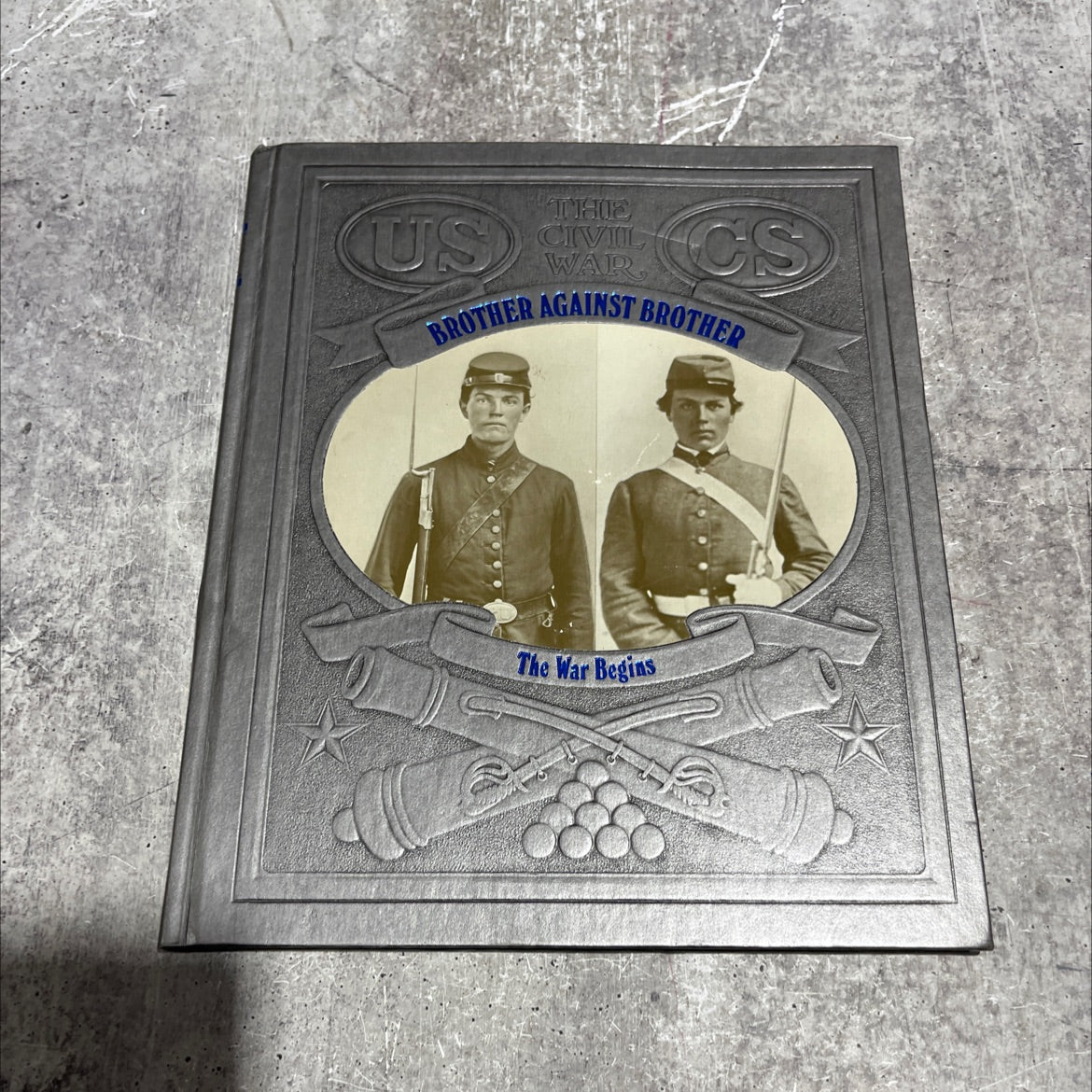 the civil war brother against brother book, by william c. davis, 1984 Hardcover image 1