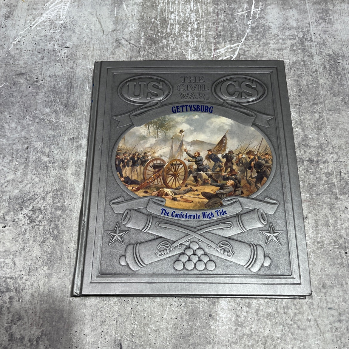 the civil war gettysburg book, by champ clark and the editors of time-life books, 1970 Hardcover image 1