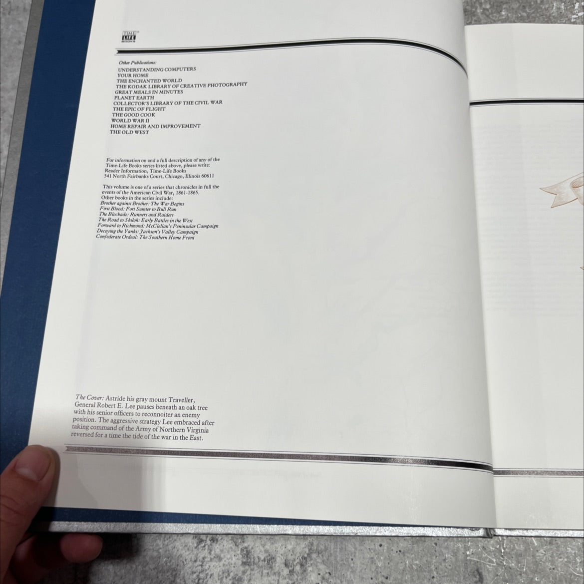 the civil war lee takes command book, by editors of time-life books, 1970 Hardcover image 3