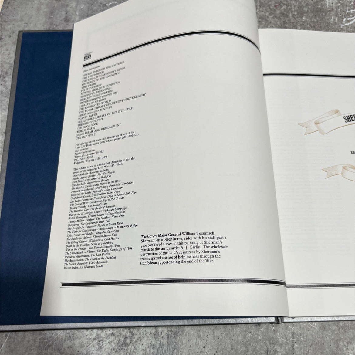 the civil war sherman's march book, by david nevin and the editors of time-life books, 1970 Hardcover image 3