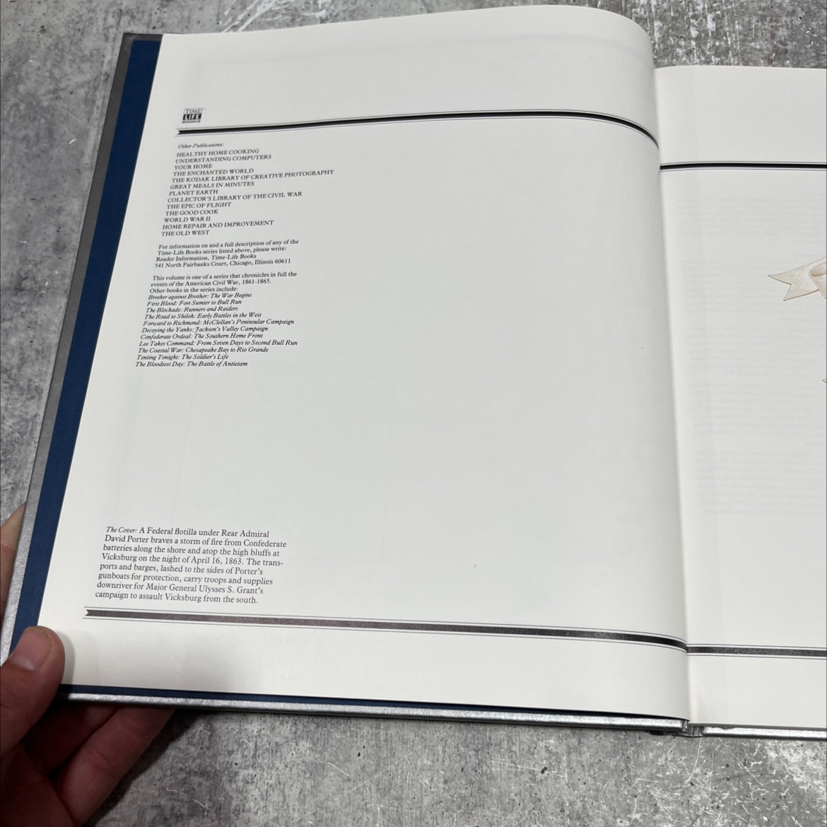 the civil war war on the mississippi book, by jerry korn, 1970 Hardcover image 3