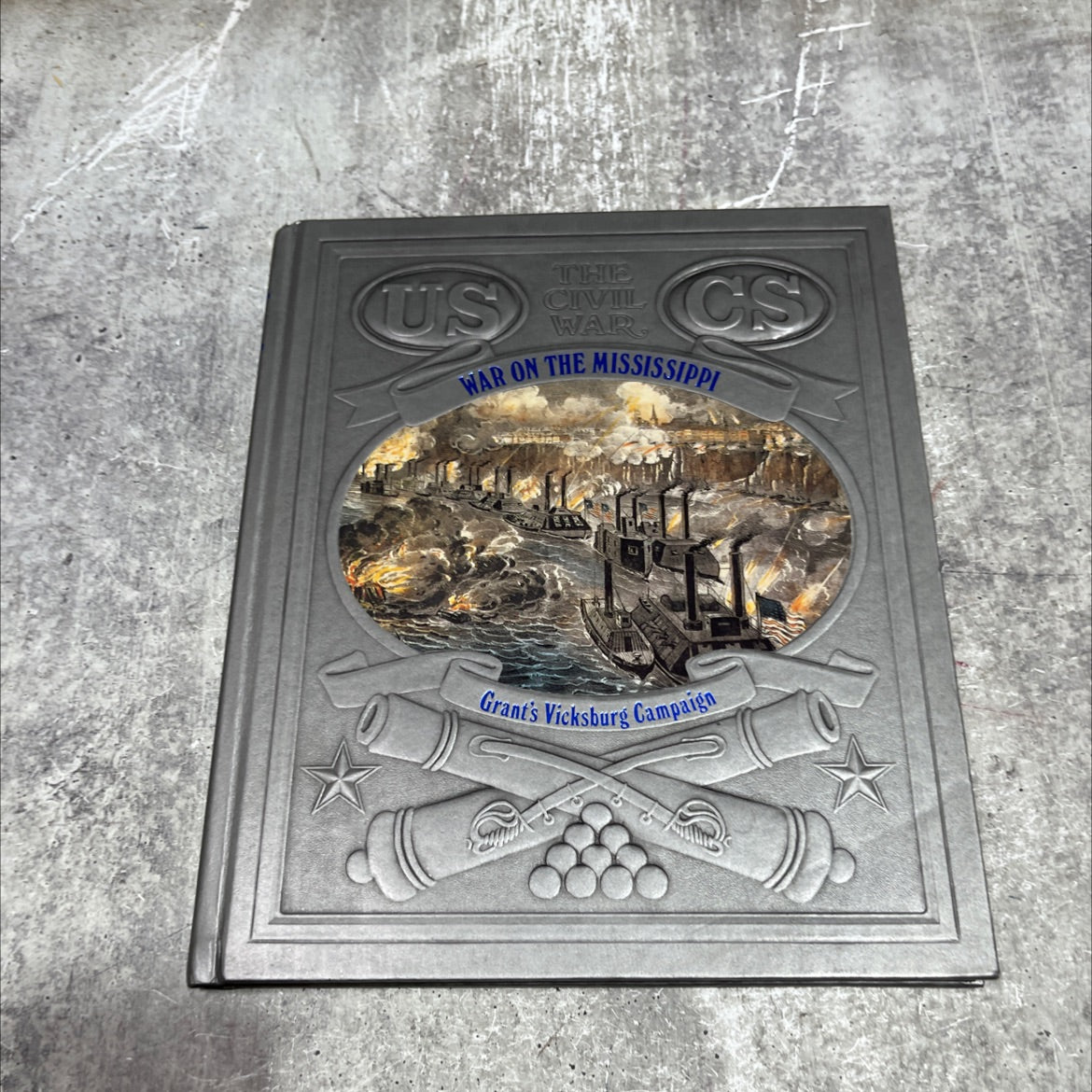 the civil war war on the mississippi book, by jerry korn, 1970 Hardcover image 1