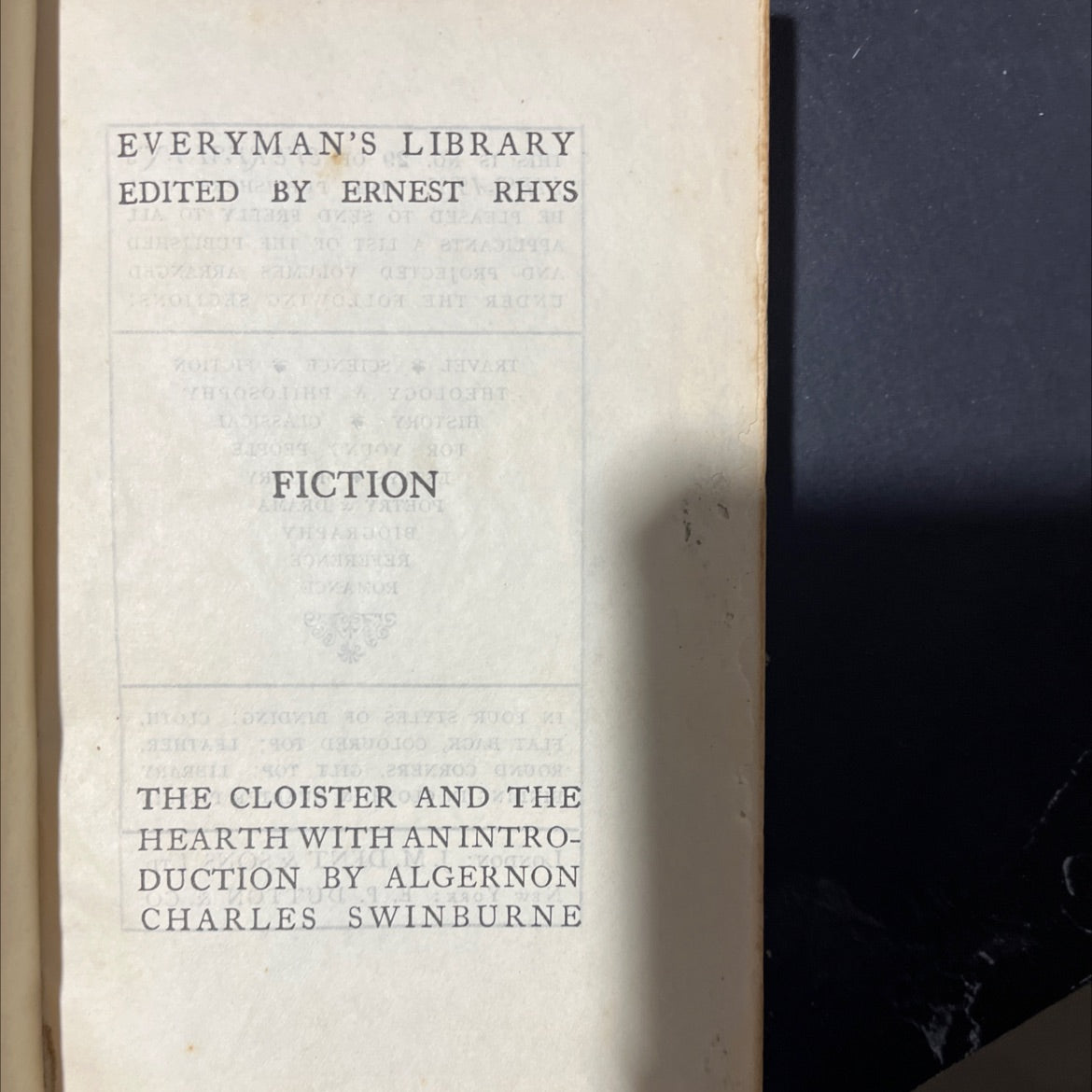 the cloister and the hearth book, by unknown, 1970 Hardcover image 2