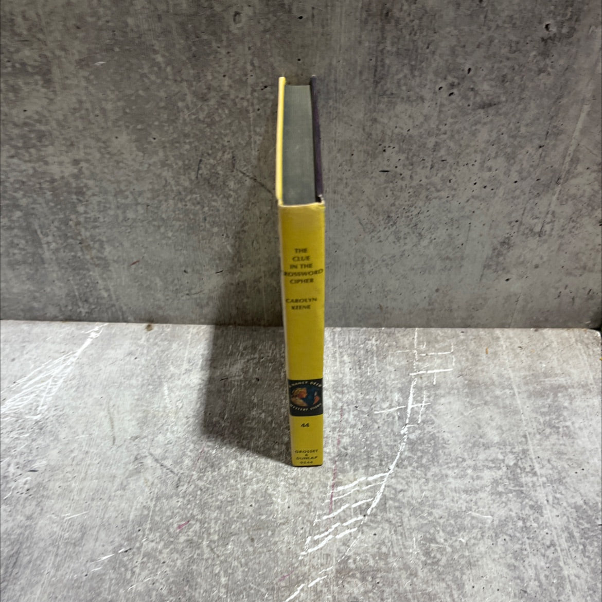 the clue in the crossword cipher book, by carolyn keene, 1967 Hardcover image 4