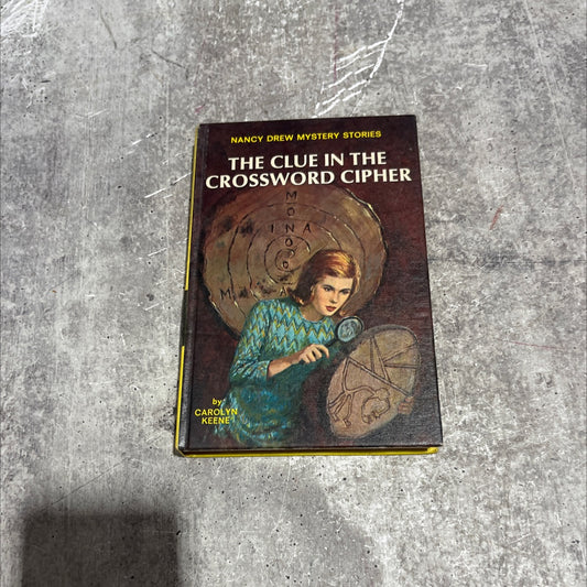 the clue in the crossword cipher book, by carolyn keene, 1967 Hardcover image 1