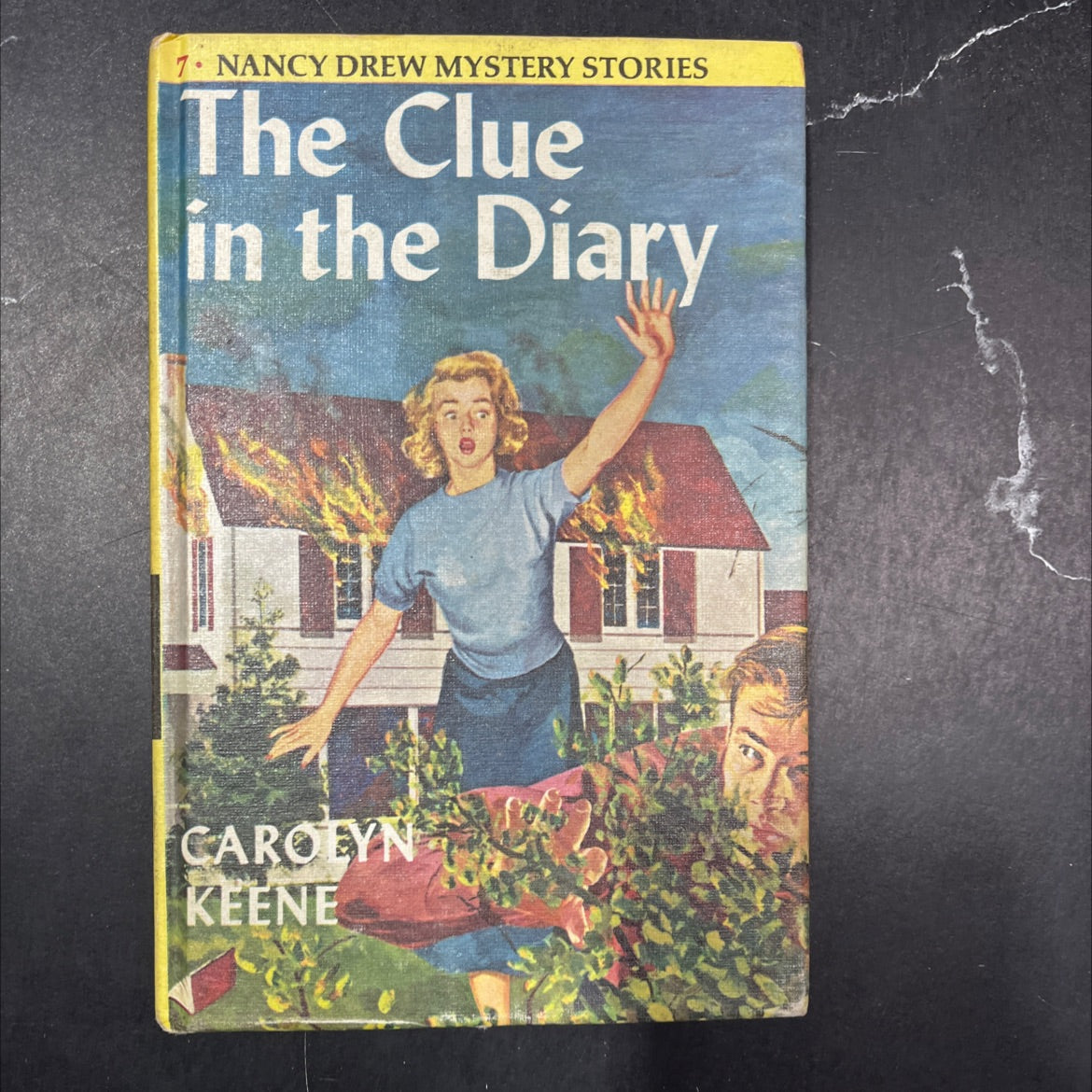the clue in the diary book, by carolyn keene, 1962 Hardcover image 1
