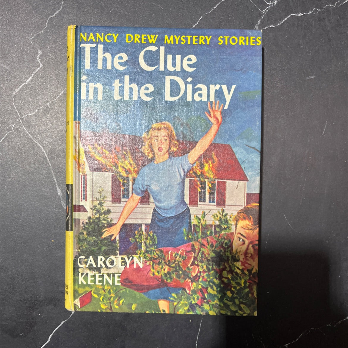 the clue in the diary book, by carolyn keene, 1962 Hardcover image 1