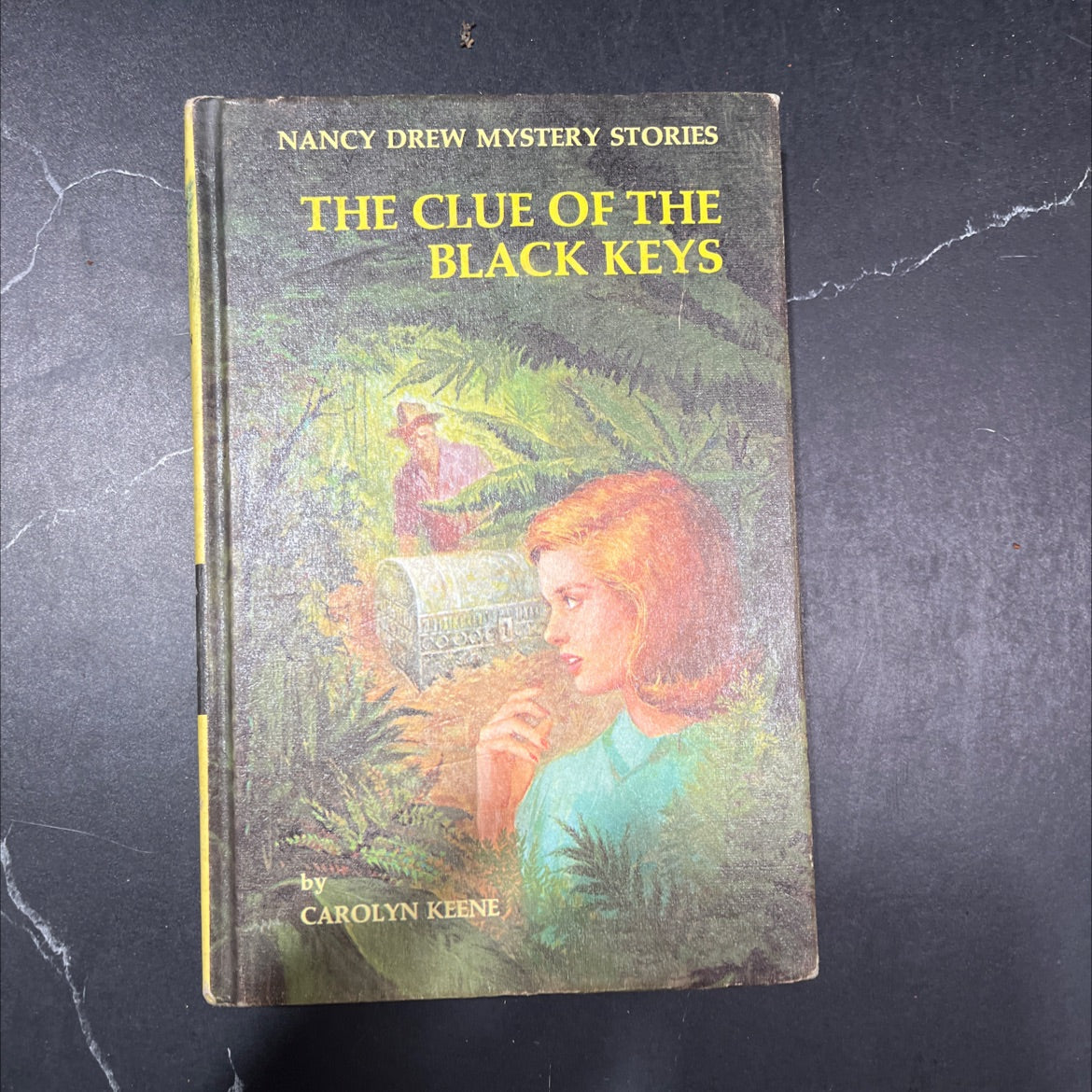 the clue of the black keys book, by carolyn keene, 1968 Hardcover image 1