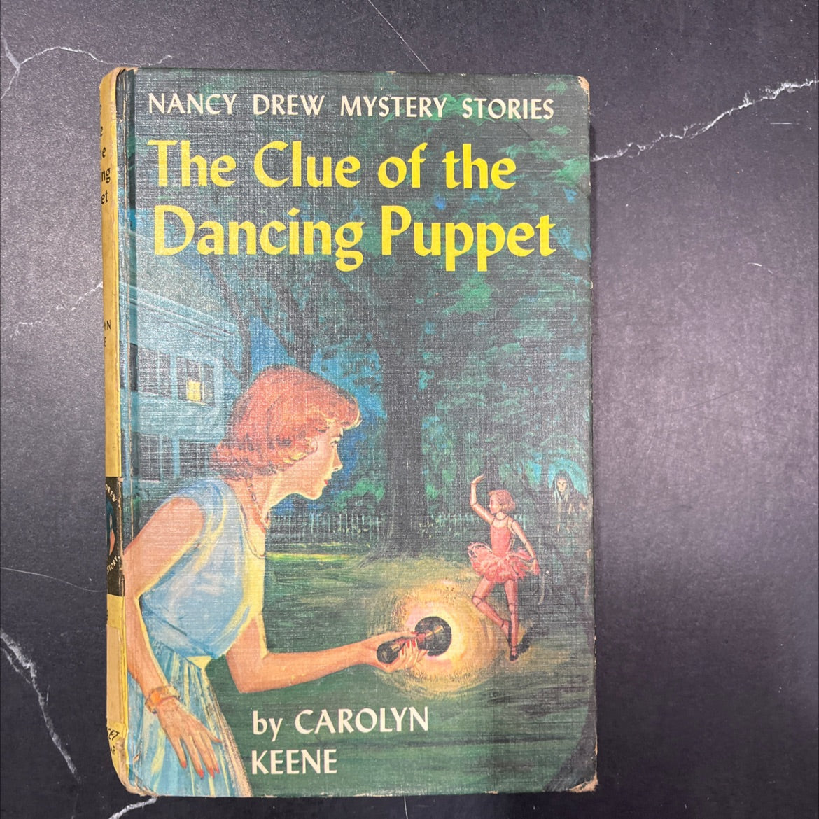 the clue of the dancing puppet book, by carolyn keene, 1962 Hardcover image 1