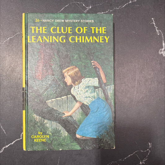 the clue of the leaning chimney book, by carolyn keene, 1967 Hardcover image 1