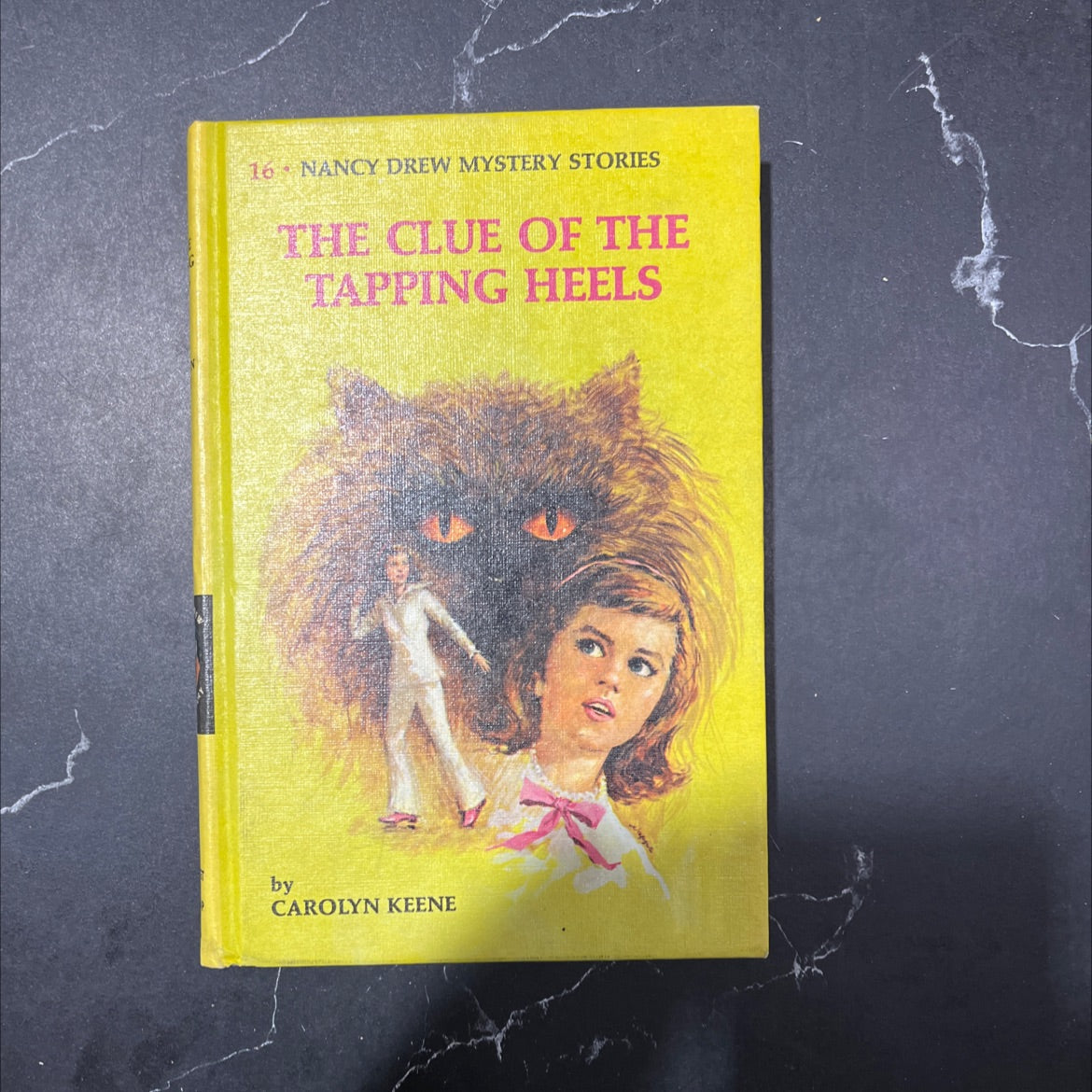 the clue of the tapping heels book, by carolyn keene, 1969 Hardcover image 1