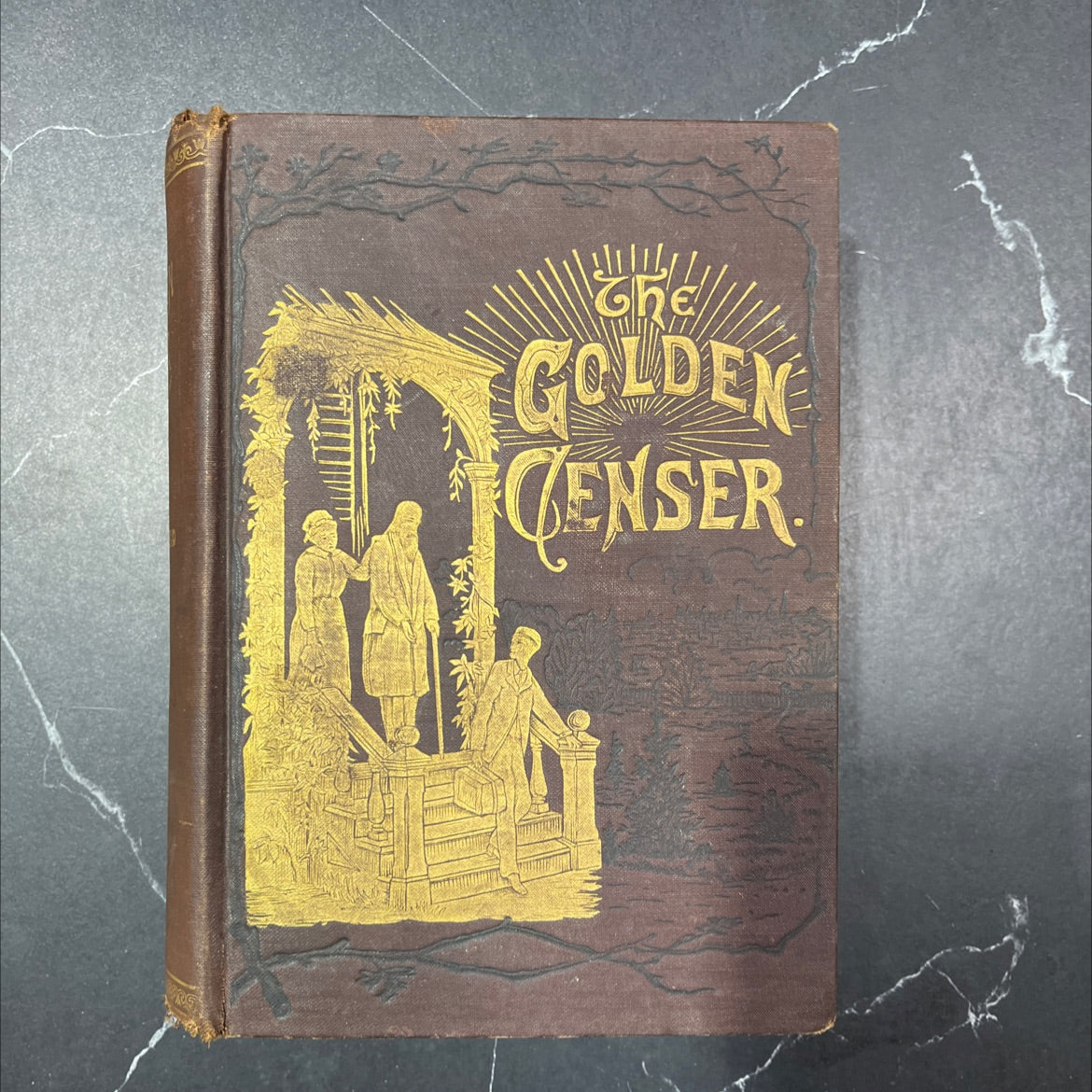 the colden censer or, the duties of to-day the hopes of the future book, by john mcgovern, 1891 Hardcover image 1