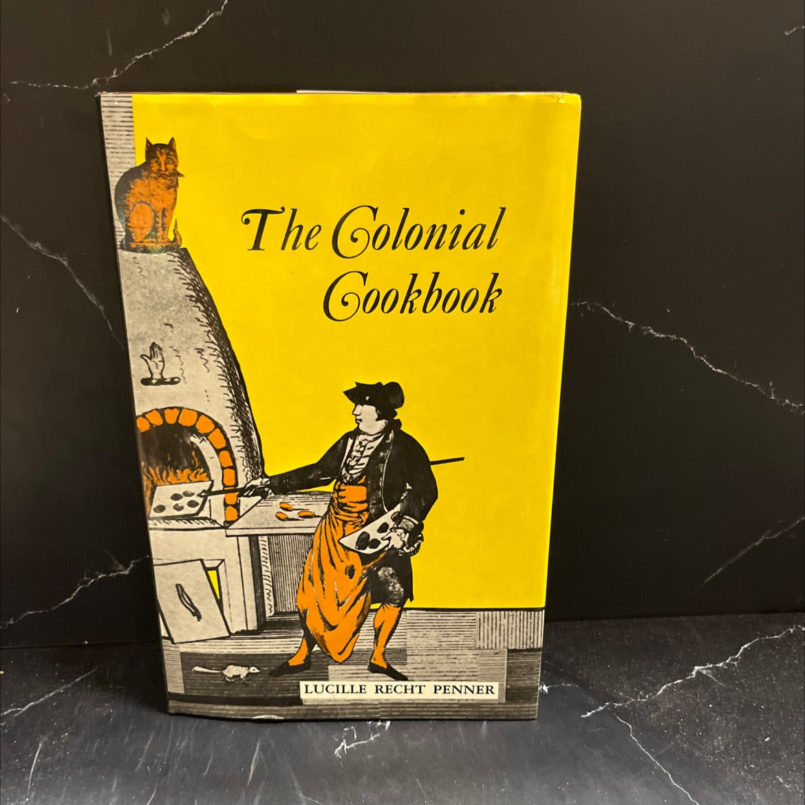 the colonial cookbook book, by Lucille Recht Penner, 1990 Hardcover image 1