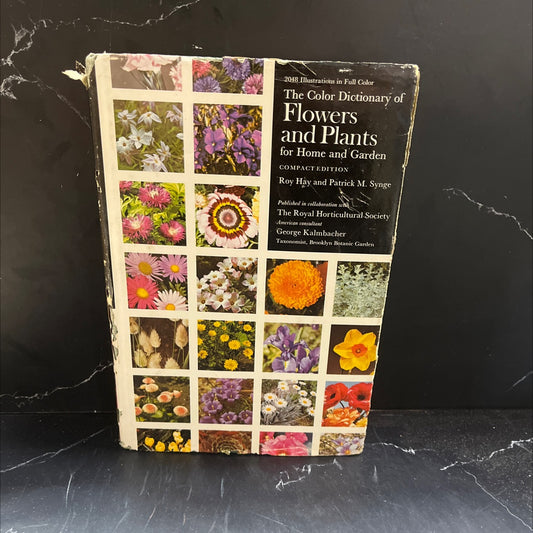 the color dictionary of flowers and plants for home and garden compact edition book, by Roy Hay and Patrick M. Synge, image 1