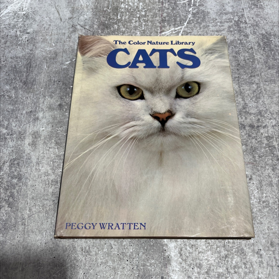 the color nature library cats book, by peggy wratten, 1978 Hardcover image 1