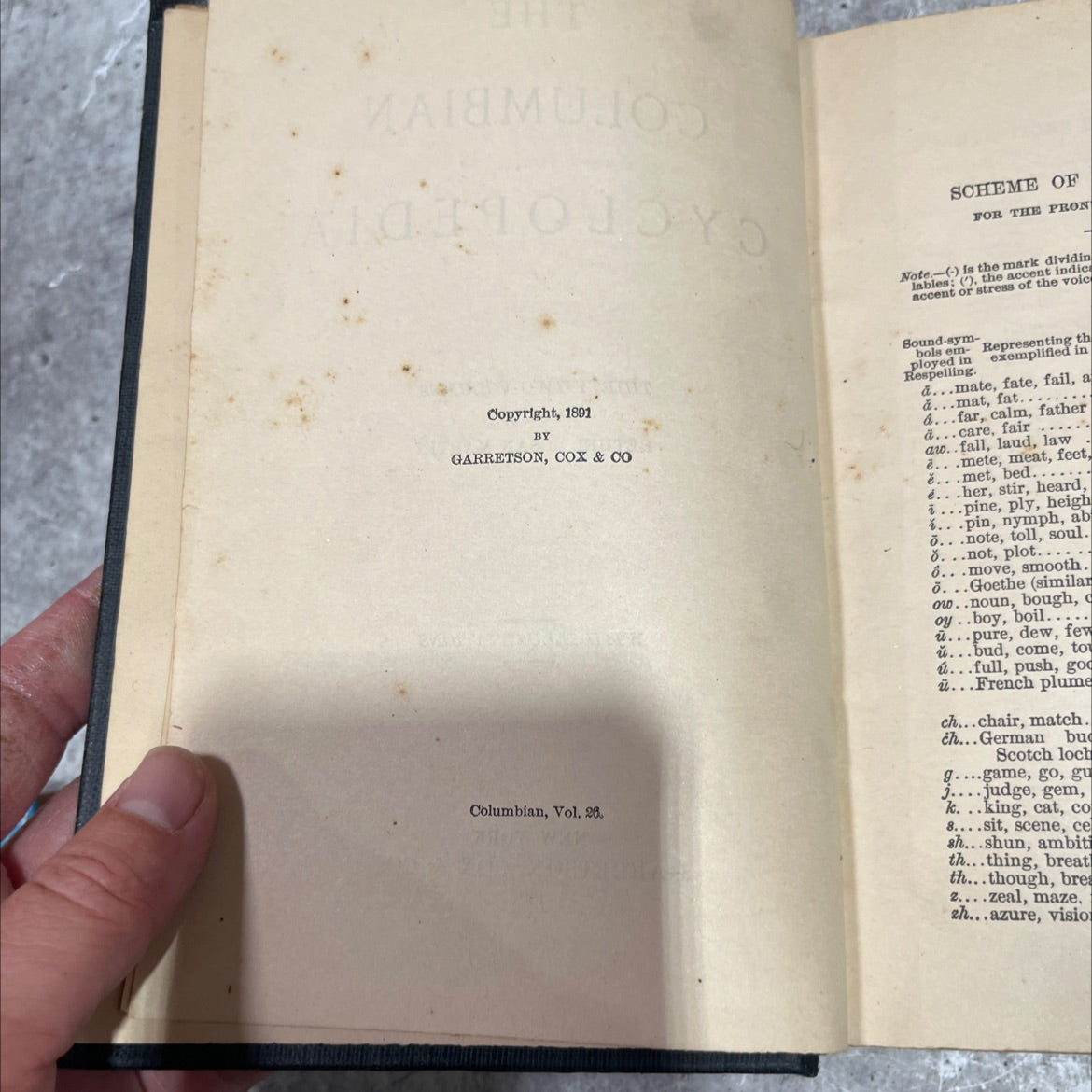 the columbian cyclopedia vol 26 rethel to san martin with illustrations book, by garretson, cox & co, 1892 Hardcover image 3