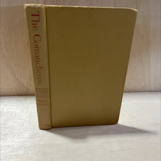the comancheros book, by paul i. wellman, 1952 Hardcover, Vintage image 1