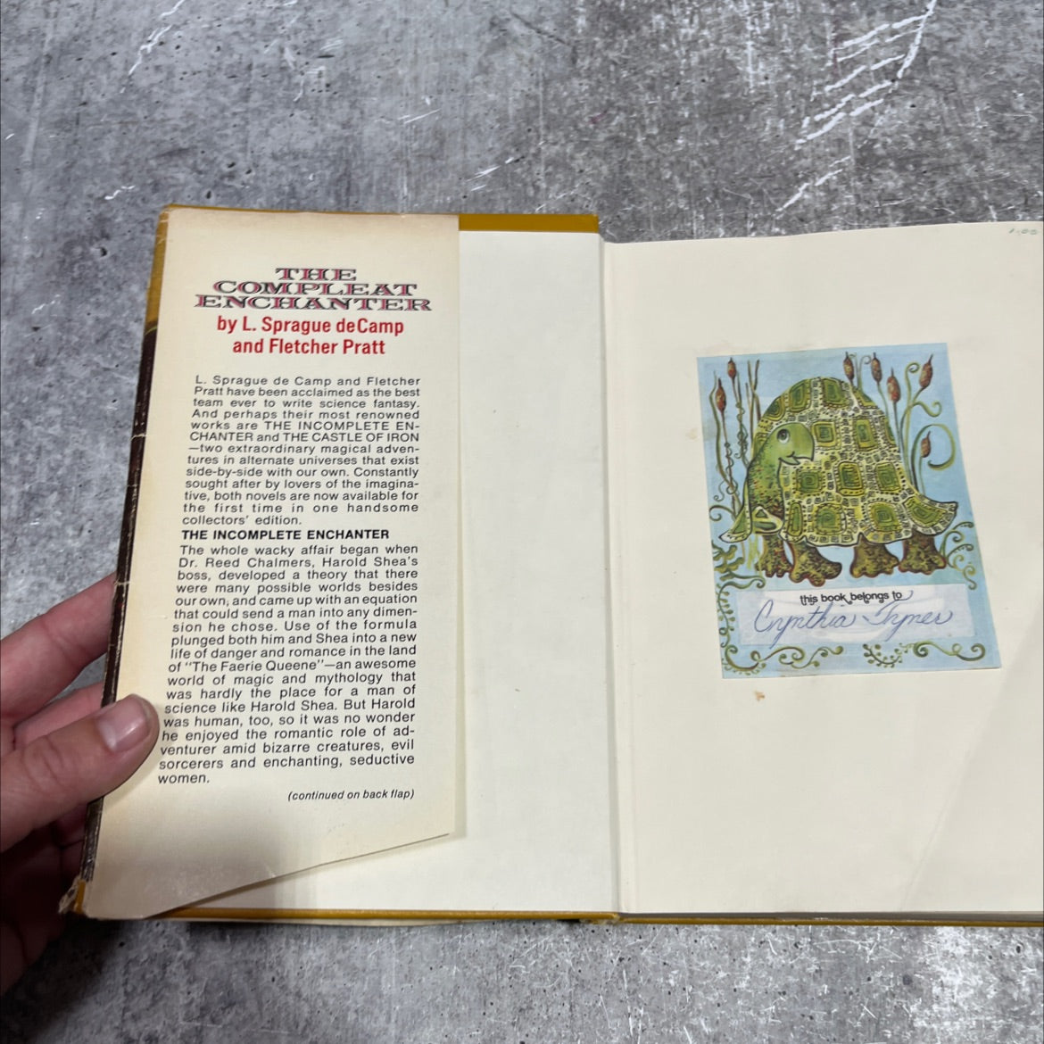 the compleat enchanter: the magical misadventures of harold shea book, by l. sprague de camp and fletcher pratt, 1975 image 4
