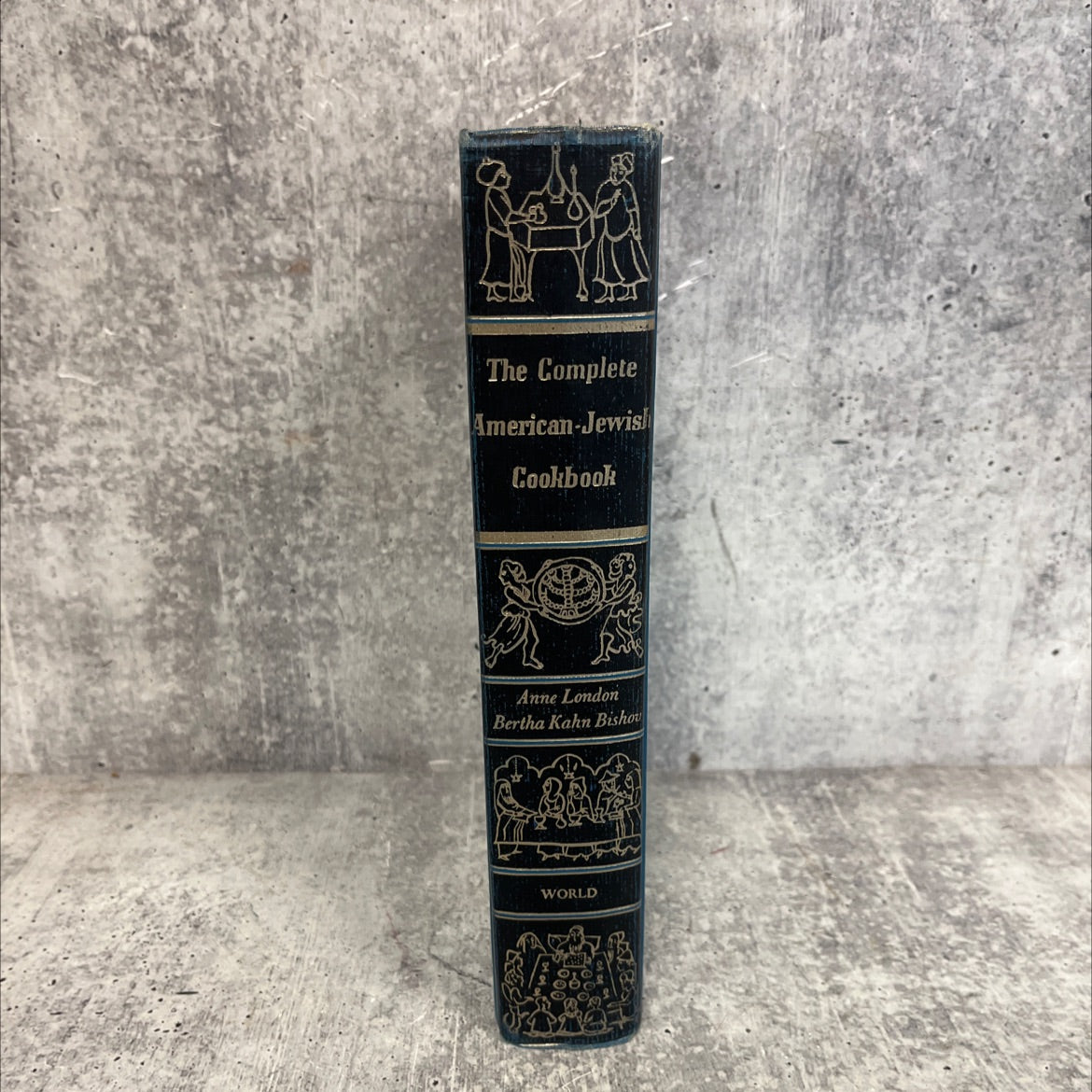 the complete american-jewish cookbook book, by anne london, bertha kahn bishov, 1971 Hardcover image 1