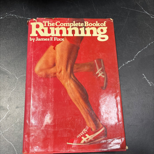 the complete book of running book, by James F. Fixx, 1977 Hardcover, Vintage image 1