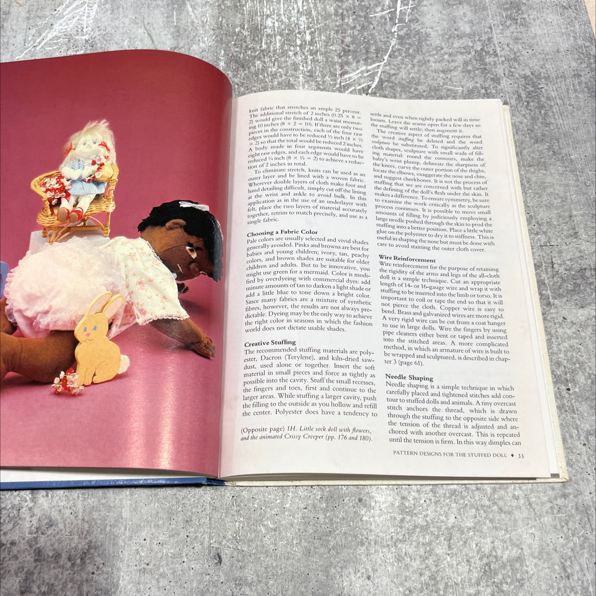 the complete dollmaker book, by Alice D. Weiner, 1985 Hardcover image 4