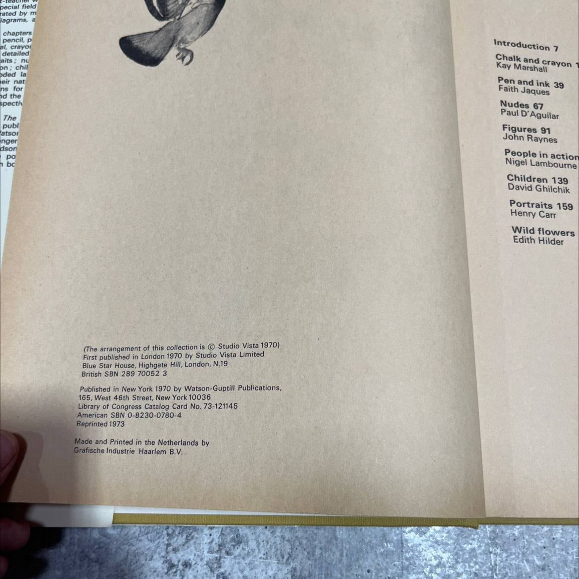 the complete drawing book book, by Peter Probyn, 1970 Hardcover image 3