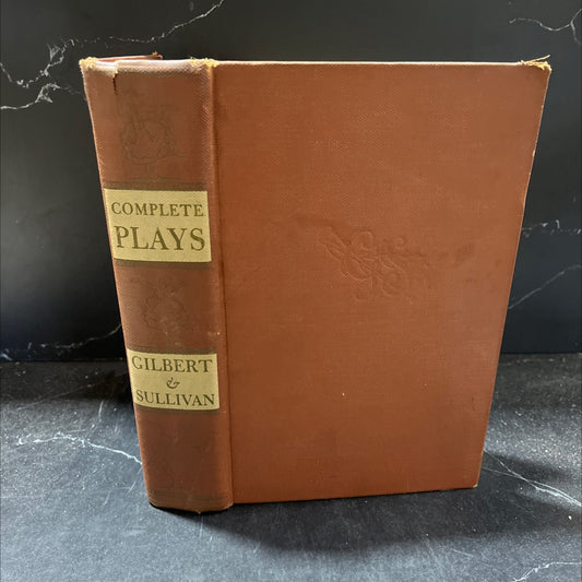 the complete plays of gilbert and sullivan book, by w. s. gilbert, 1938 Hardcover image 1