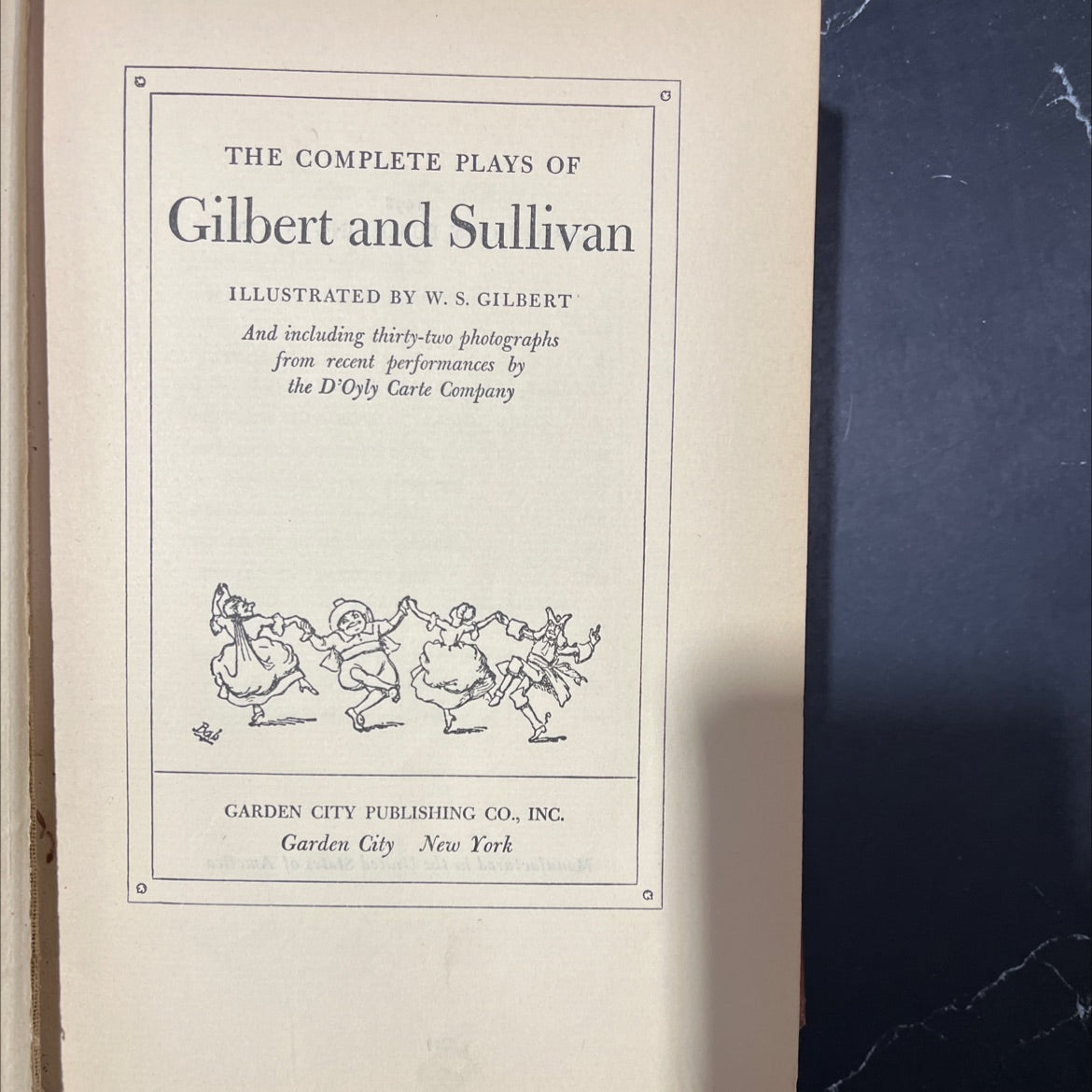 the complete plays of gilbert and sullivan book, by w. s. gilbert, 1938 Hardcover image 2
