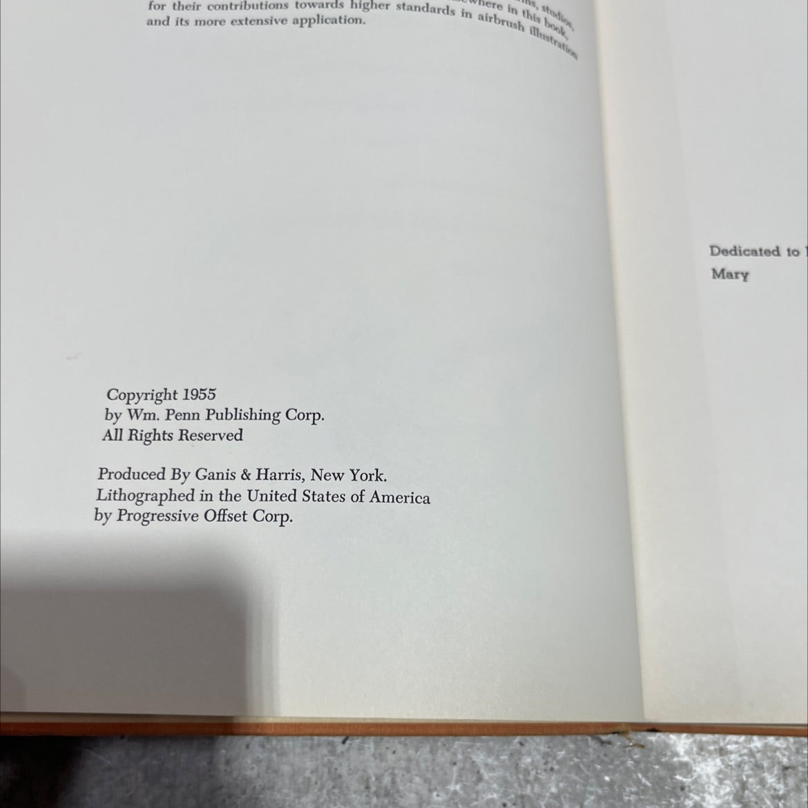 the complete wm. penn publishing corp., new york airbrush book book, by s. ralph maurello, 1955 Hardcover image 3