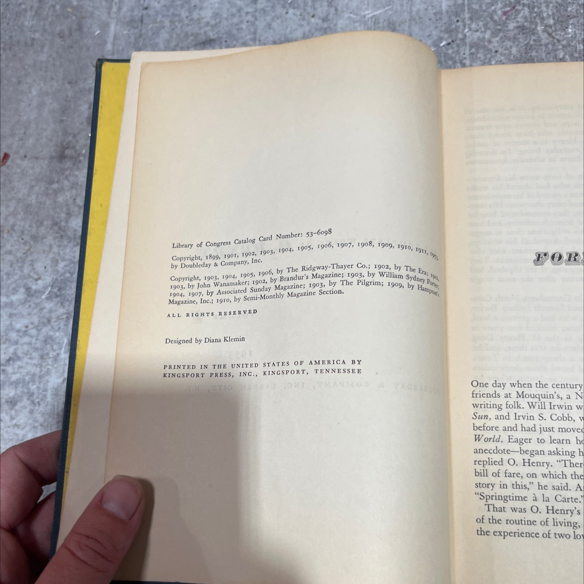 the complete works of henry book, by O. Henry, 1953 Hardcover image 3