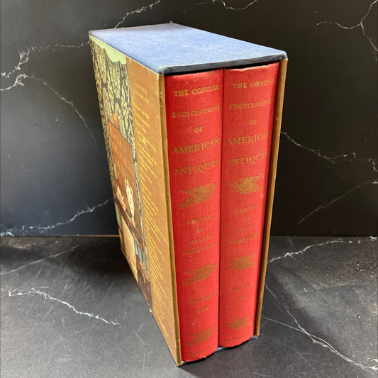 the concise encyclopedia of american antiques book, by helen comstock, 1958 Hardcover image 1