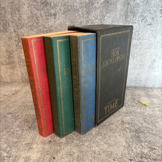 Time Desk Encyclopedia  - the concord desk encyclopedia book, by unknown, 1982 Paperback, Vintage image 1