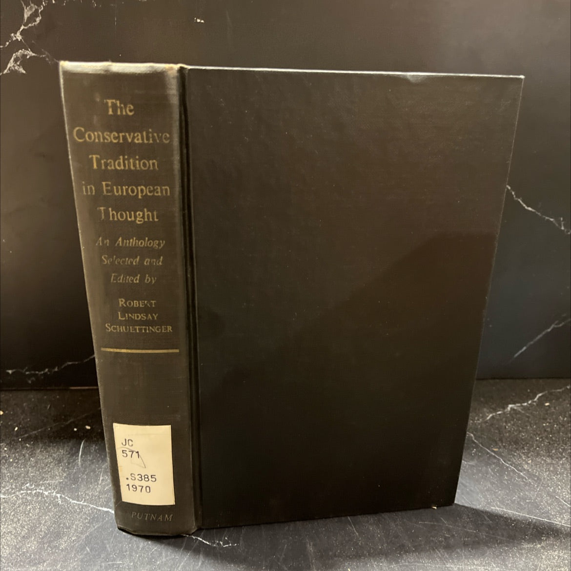 the conservative tradition in european thought an anthology book, by Robert Lindsay Schuettinger, 1970 Hardcover image 1