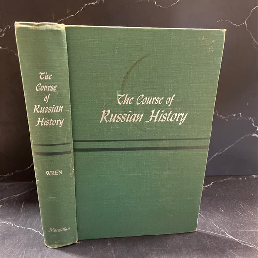 the course of russian history book, by melvin c. wren, 1959 Hardcover image 1