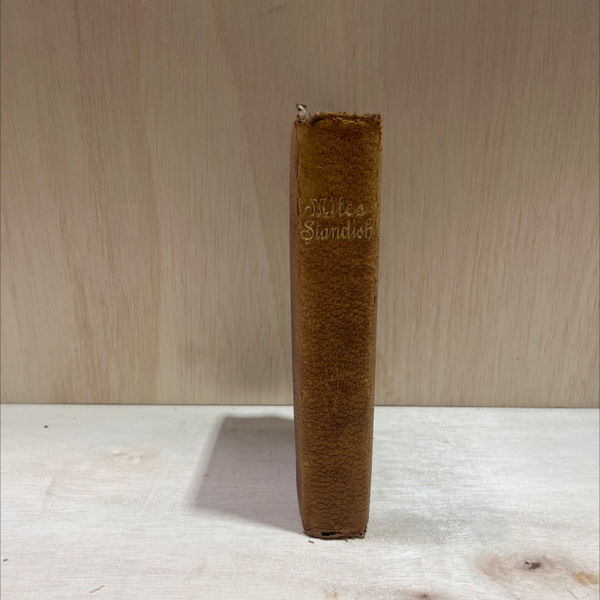 the courtship of miles standish and other poems book, by henry wadsworth longfellow, 1900 Leather image 4