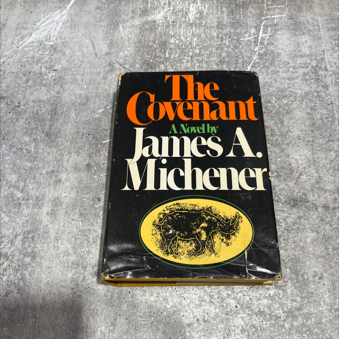 the covenant volume 1 book, by James A. Michener, 1980 Hardcover image 1