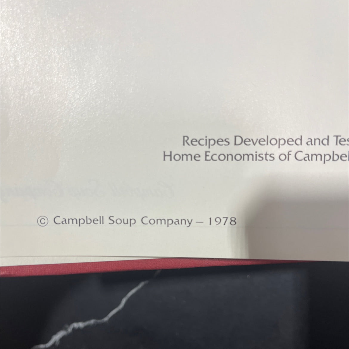 the creative cook book, by campbell soup company, 1978 Hardcover image 3