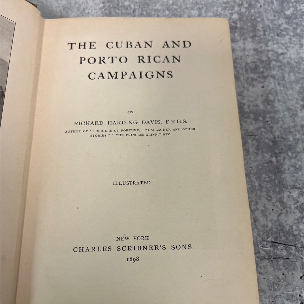 the cuban and porto rican campaigns book, by richard harding davis, 1898 Hardcover image 2