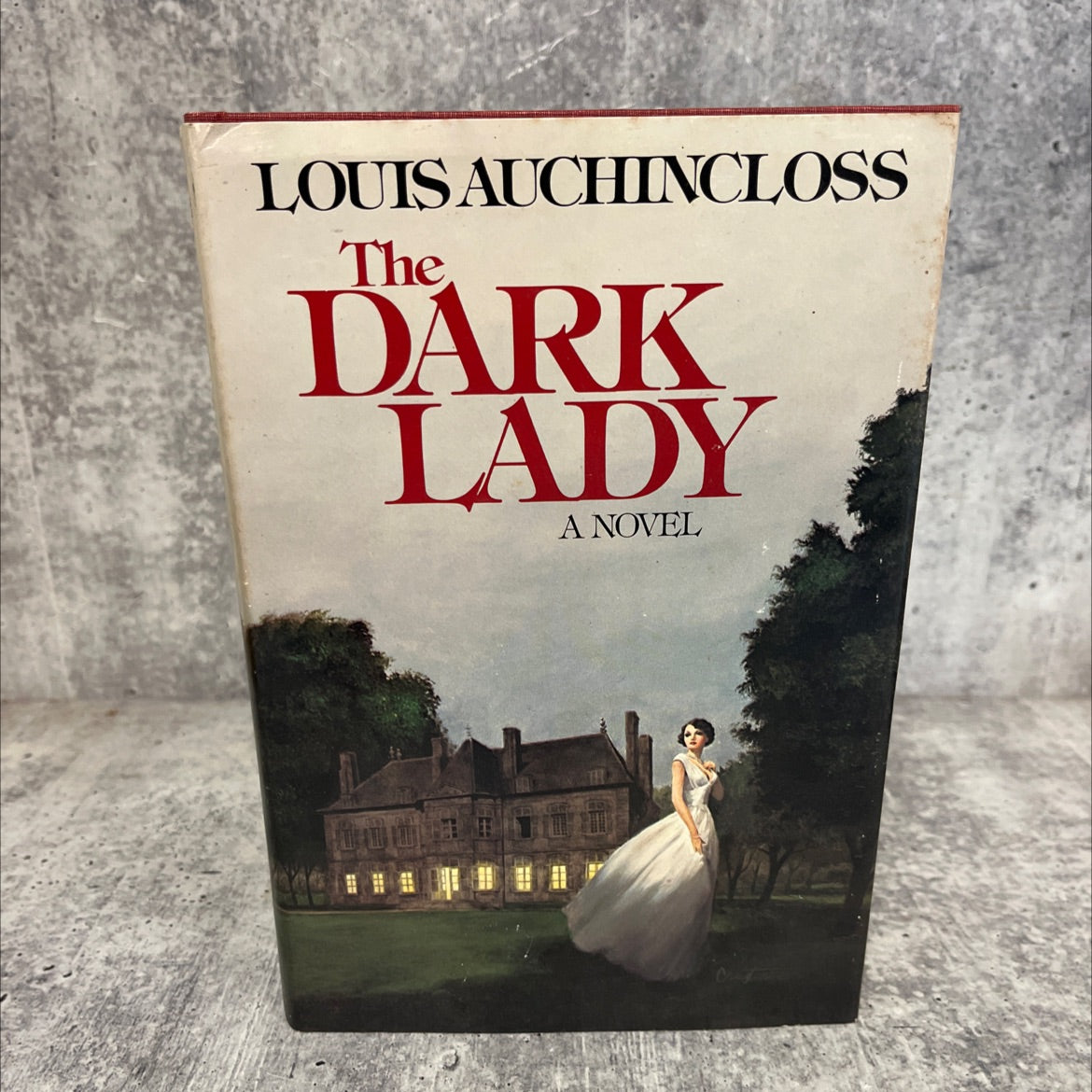 the dark lady book, by Louis Auchincloss, 1977 Hardcover image 1