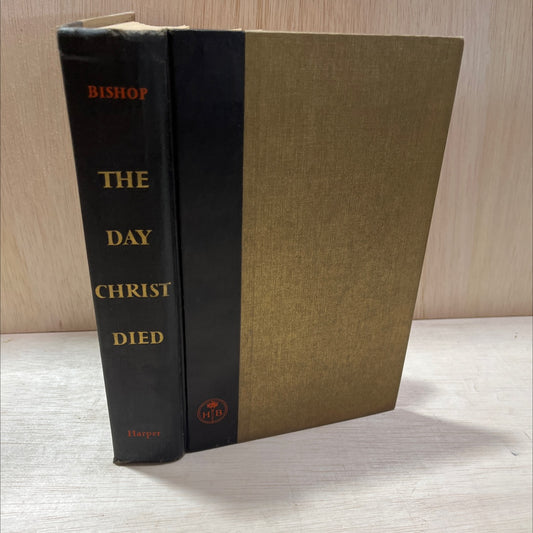 the day christ died book, by jim bishop, 1957 Hardcover, First Edition, Vintage image 1