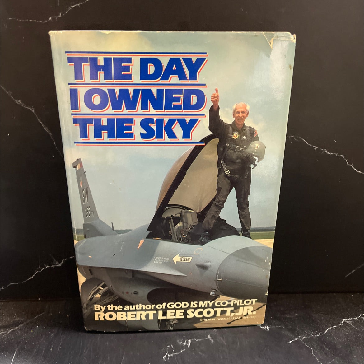 the day i owned the sky book, by Robert Lee Scott, Jr., 1988 Hardcover image 1