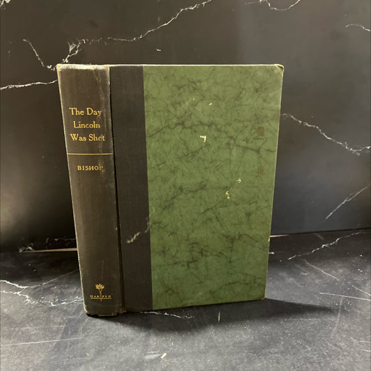 the day lincoln was shot book, by jim bishop, 1955 Hardcover, Vintage image 1