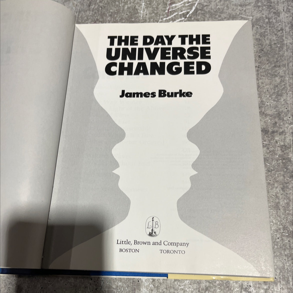 the day the universe changed book, by James Burke, 1985 Hardcover image 2