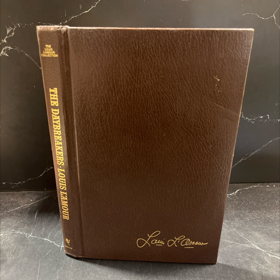 the daybreakers book, by louis l'amour, 1981 Leather image 1