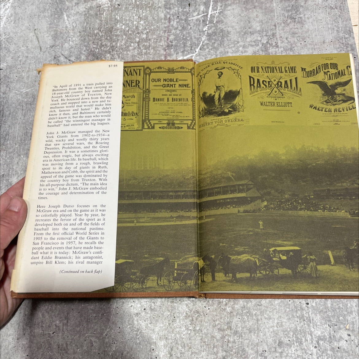 the days of mr. mcgraw book, by joseph durso, 1969 Hardcover image 4