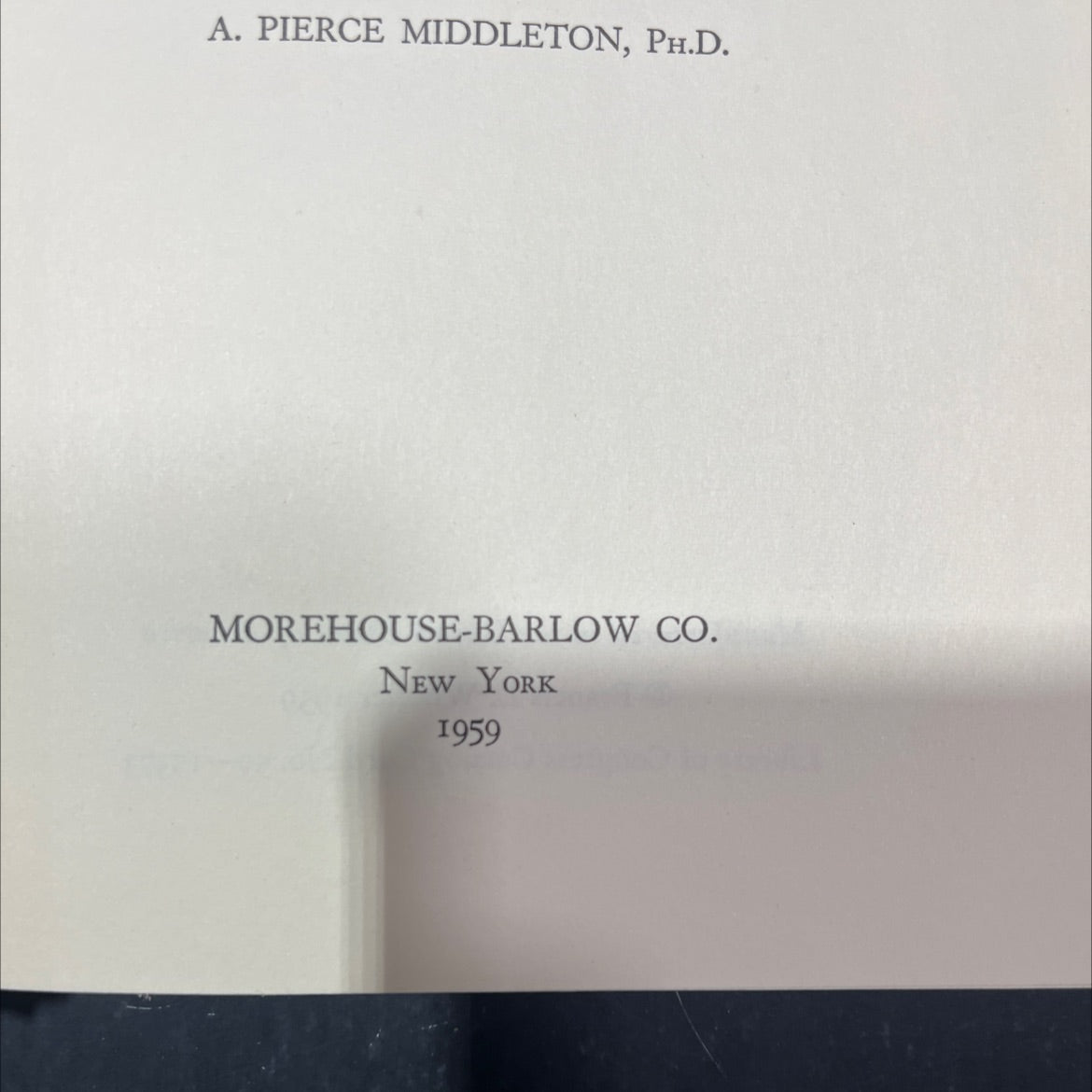 the days of our life book, by francis l. wheeler, 1959 Hardcover image 3