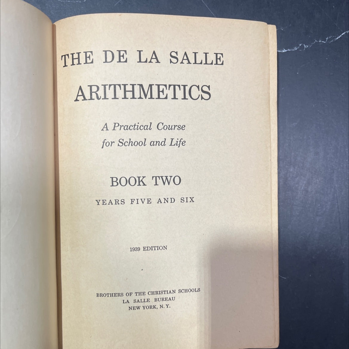 the de la salle arithmetics a practical course for school and life book two years five and six book, by brothers of the image 2