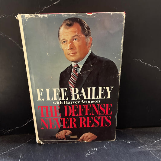 the defense never rests book, by f. lee bailey with harvey aronson, 1971 Hardcover image 1