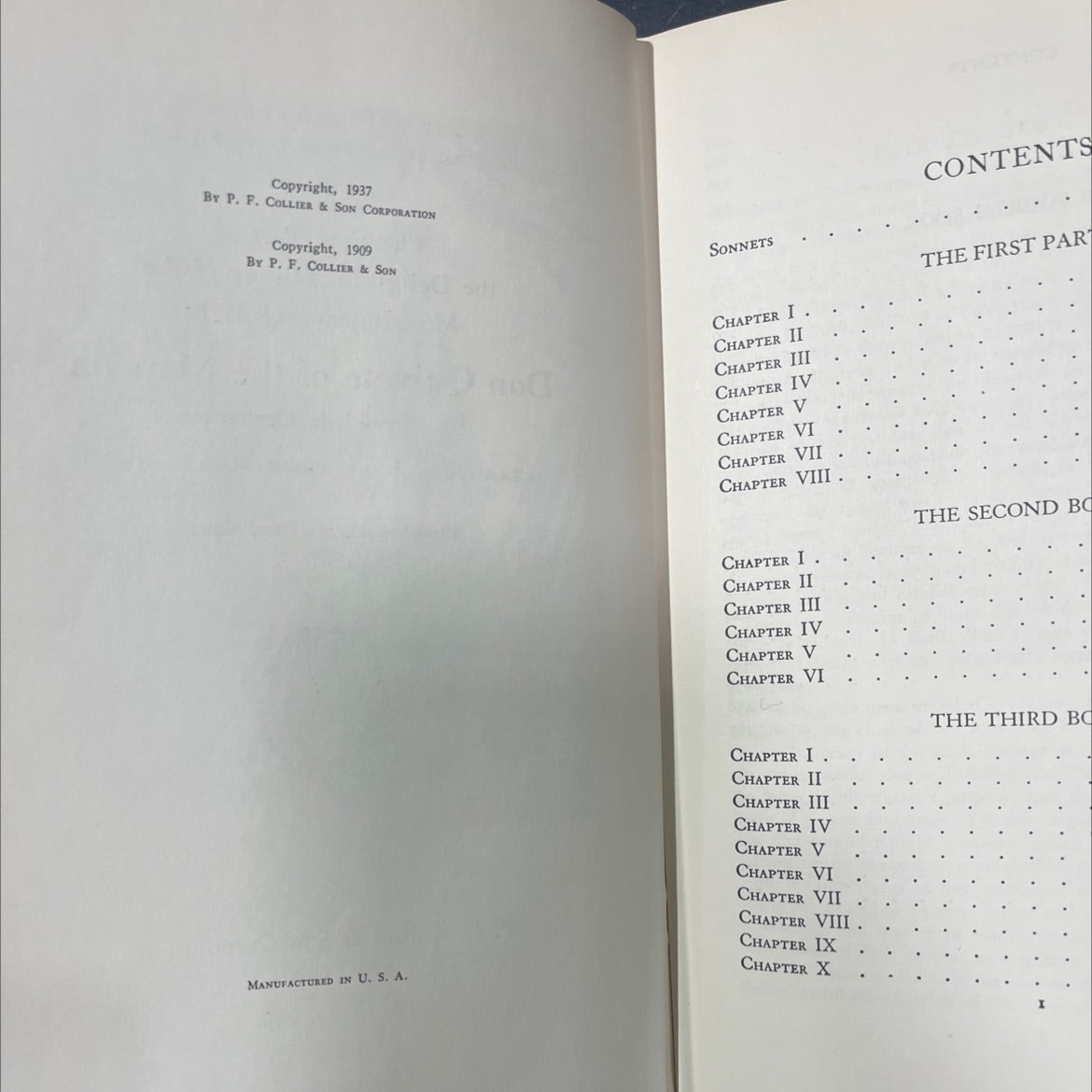 the delightful history of the most ingenious knight don quixote of the mancha book, by miguel de cervantes, 1937 image 3
