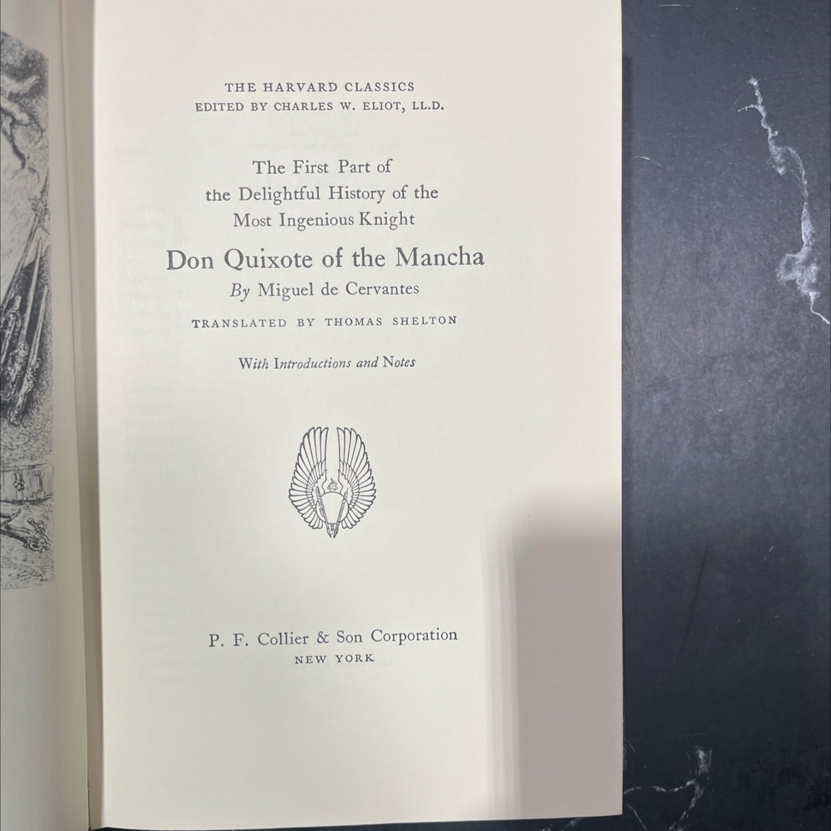 the delightful history of the most ingenious knight don quixote of the mancha book, by miguel de cervantes, 1937 image 2